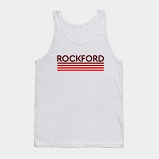 Red Rockford Tank Top